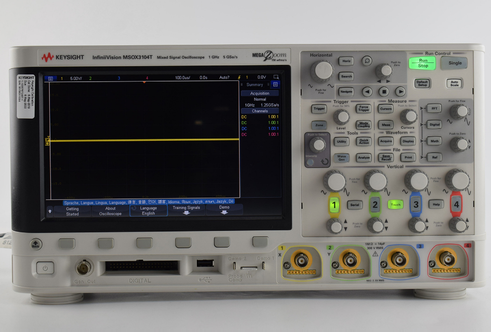 MSOX3104T 混合信号示波器